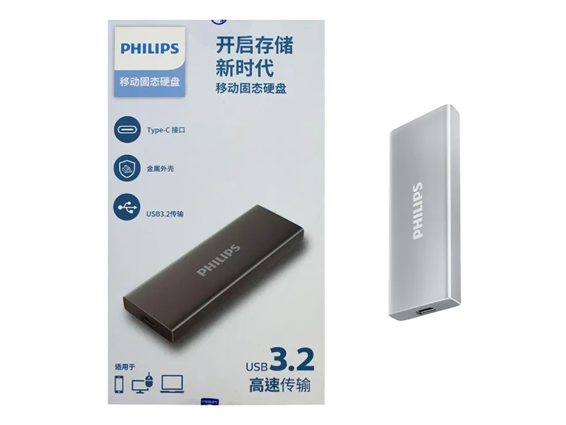 هارد SSD اکسترنال فیلیپس مدل FM61PS025S PS ظرفیت 256 گیگابایت