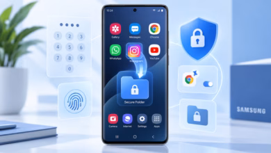 قفل کردن برنامه های سامسونگ